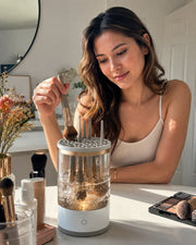 Automatic Makeup Brush Cleaner